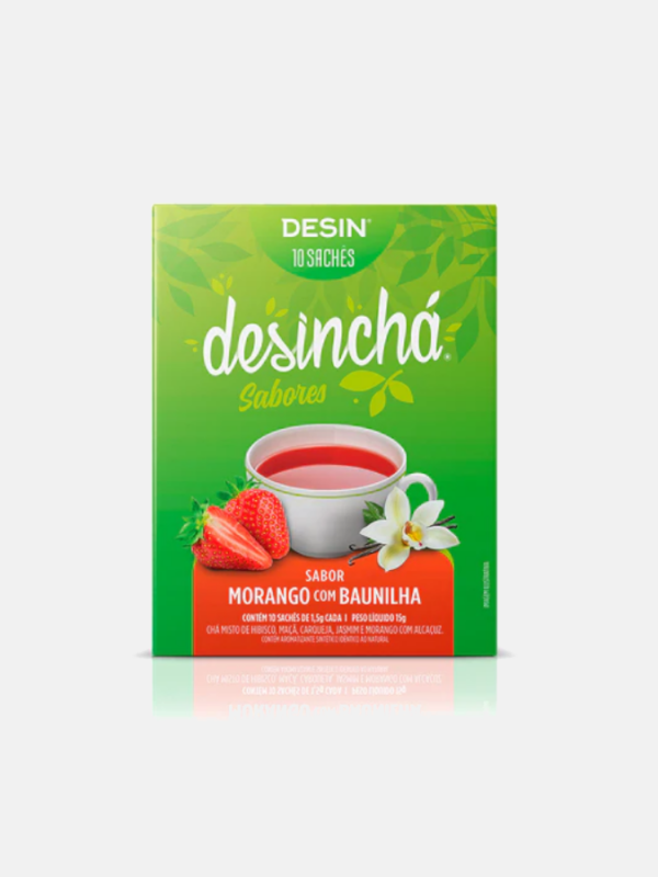 Desinchá Fresa con Vainilla - 10 sobres