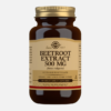 Beetroot Extract 500mg - 90 cápsulas - Solgar