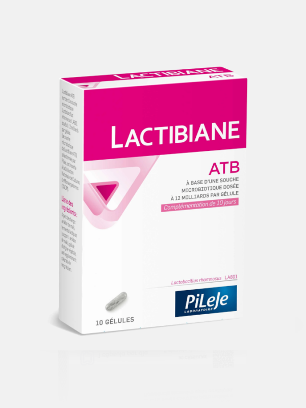 Lactibiane ATB - 10 cápsulas - Pileje