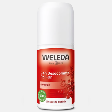 Desodorante Roll-On 24h de Granada – 50ml – Weleda