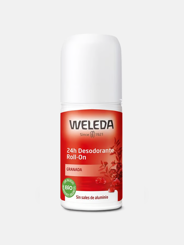 Desodorante Roll-On 24h de Granada - 50ml - Weleda