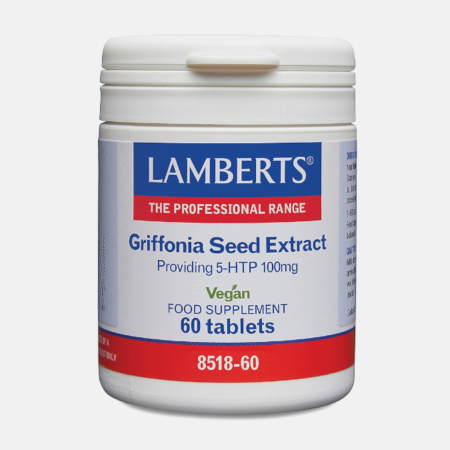 Griffonia Seed Extract 5-HTP 100mg – 60 cápsulas – Lamberts