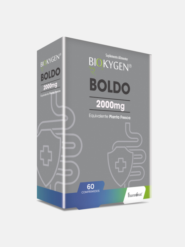 Biokygen Boldo - 60 comprimidos - Fharmonat