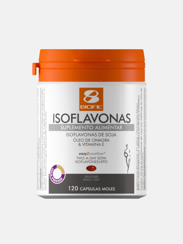 Isoflavonas - 120 cápsulas - Biofil