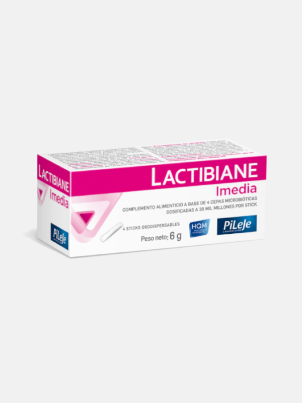 Lactibiane Imedia - 4 sobres bucodispersables - Pileje