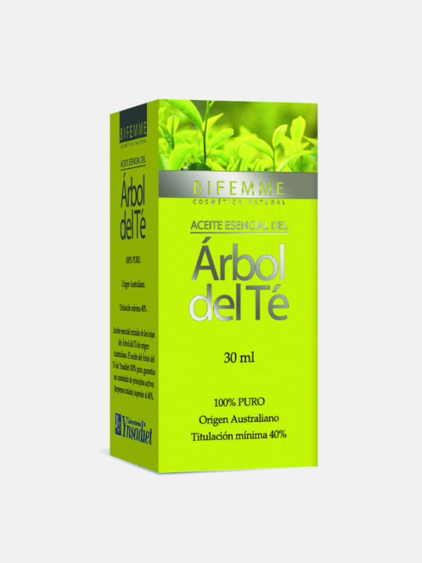 BIFEMME Aceite Esencial de Árbol de Té - 30ml - Ynsadiet