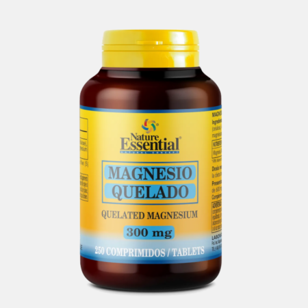 Magnesio Quelado 300mg – 250 comprimidos – Nature Essential