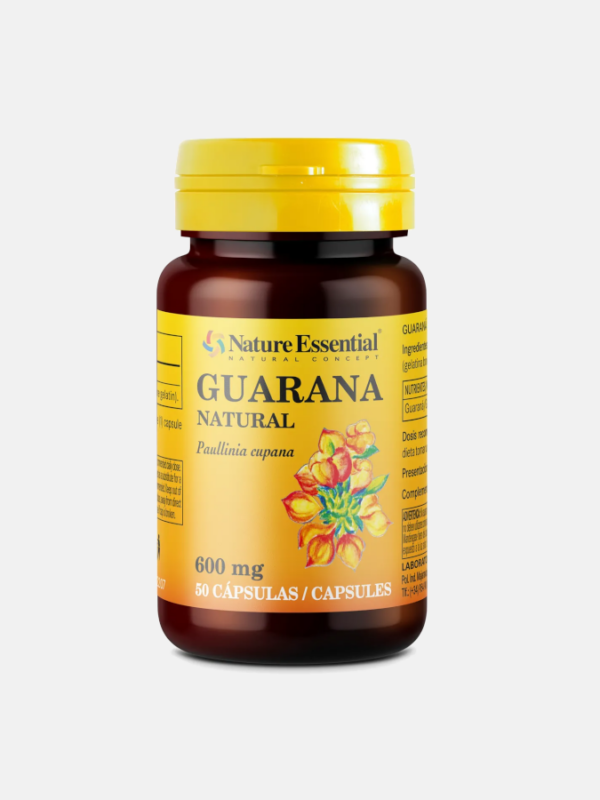 Guaraná 600 mg - 50 cápsulas - Nature Essential