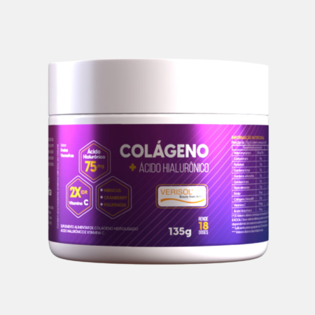 Verisol Colágeno + Ácido Hialurónico – 135g – Marita