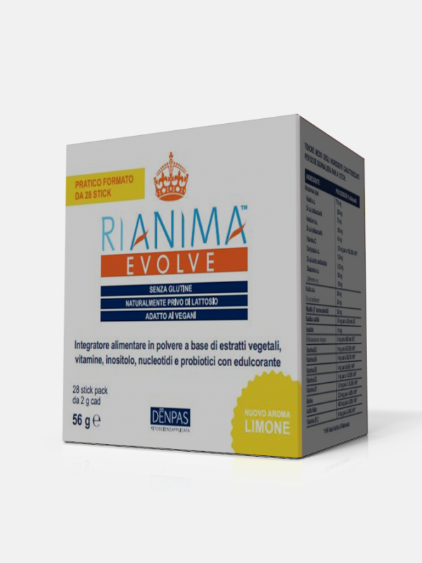 Rianima Evolve Limón - 28 sobres