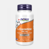 L-Carnitine 250 mg - 60 veg cápsulas - Now