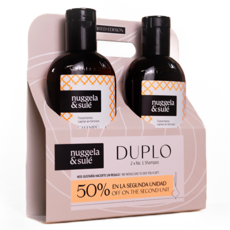 DUPLO Nº1 Shampoo – 250ml + 250ml – Nuggela & Sulé