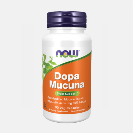 Dopa Mucuna – 90 veg cápsulas – Now