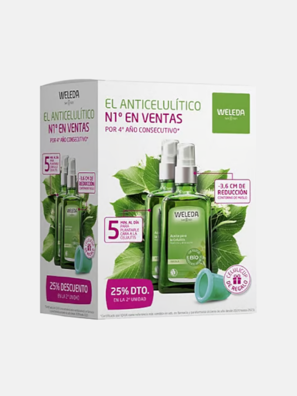 Pack Tratamiento Anticelulítico - 2 viales + Cellulicup - Weleda