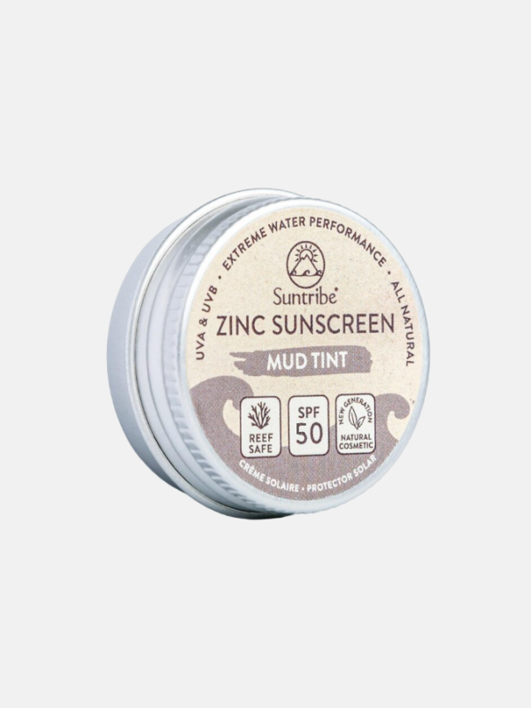 Mini Zinc Sunscreen Face & Sport Mud Tint SPF 50 - 15g - Suntribe