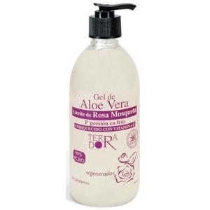 GEL ALOE VERA Y ROSA MOSQUETA 500ml.