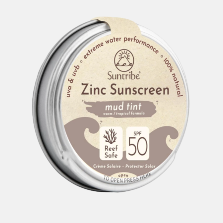 Zinc Sunscreen Face & Sport Mud Tint SPF 50 – 45g – Suntribe