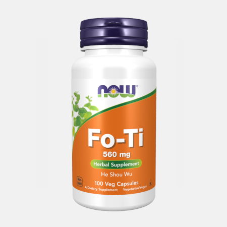 Fo-Ti 560mg – 100 cápsulas – Now