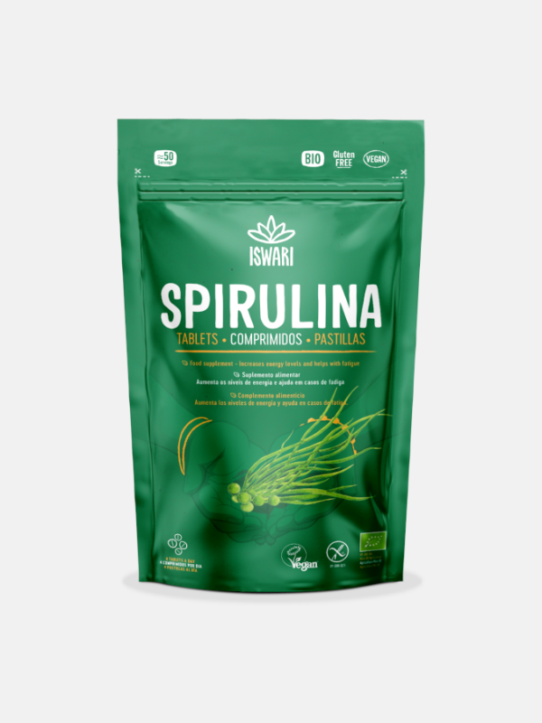 Spirulina BIO - 200 comprimidos - Iswari