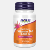 Vitamin D3 5000 IU - 30 softgels - Now