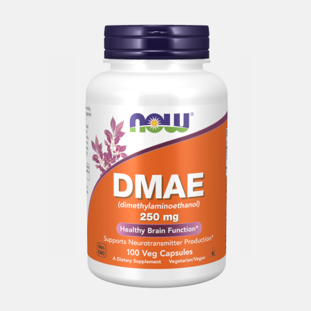 DMAE 250mg – 100 cápsulas – Now