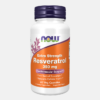 Resveratrol Extra Strength 350 mg - 60 veg cápsulas - Now