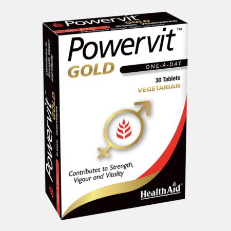 PowerVit Gold – 30 comprimidos – HealthAid