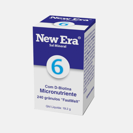 NEW ERA 6 Kalium sulfuricum – 240 gránulos