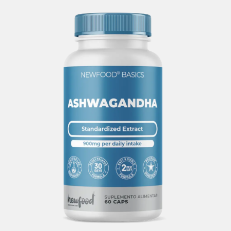 Ashwagandha – 60 cápsulas – NewFood