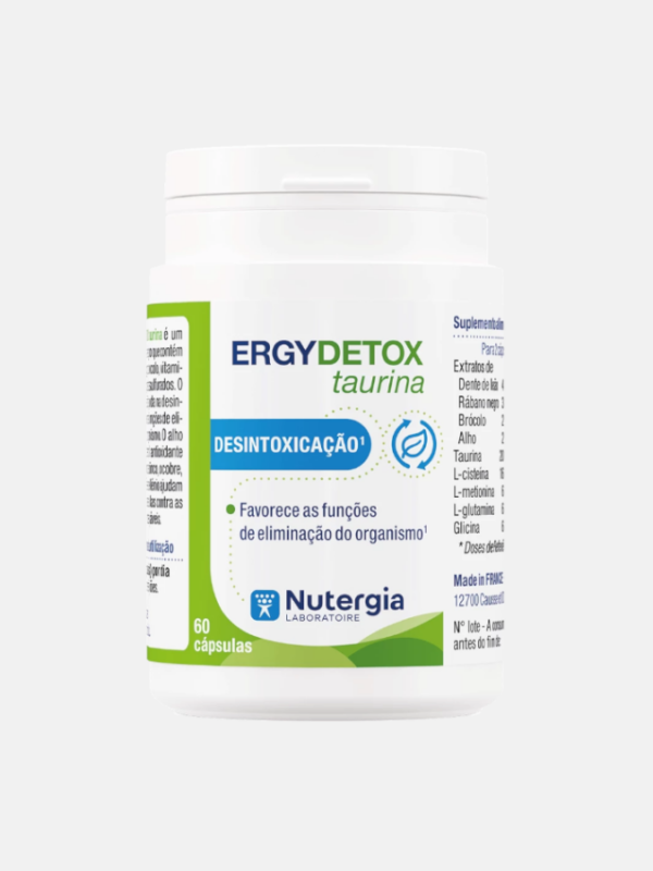 ErgyDETOX - 60 cápsulas - Nutergia