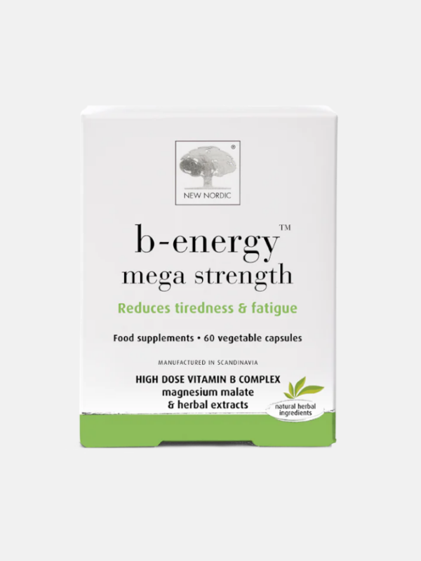 B-Energy Mega Strength - 60 cápsulas - New Nordic