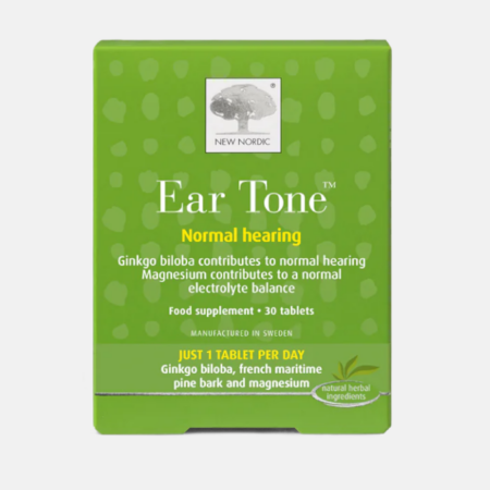 Ear Tone – 30 tabletas – New Nordic