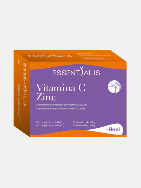 Vitamina C Zinc - 60 comprimidos - Essentialis