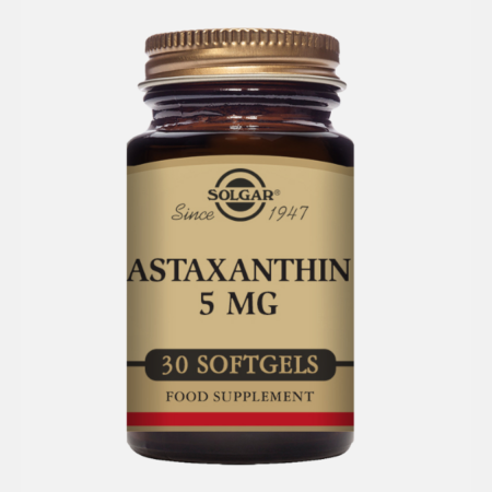 Astaxanthin 5mg – 30 cápsulas – Solgar