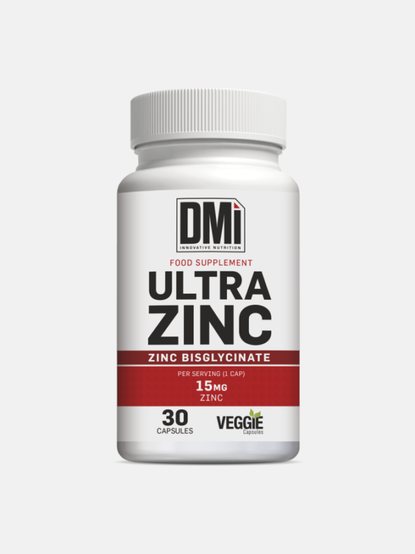 Ultra Zinc - 30 cápsulas - DMI Nutrition