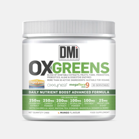 OX-GREENS Mango – 240g – DMI Nutrition