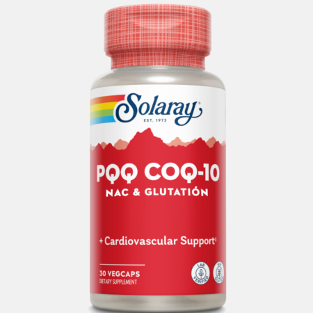PQQ CoQ-10 – 30 cápsulas – Solaray
