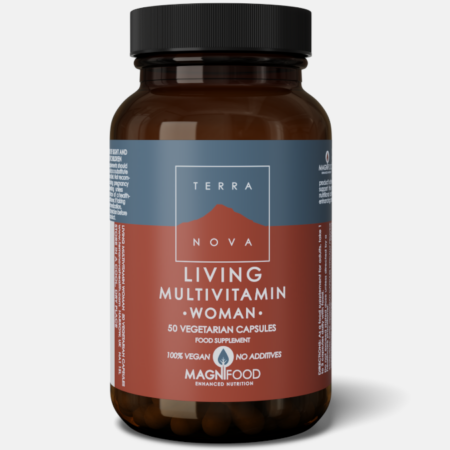 Living Multivitamin Woman – 50 cápsulas – Terra Nova