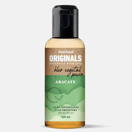 Nutriwell Originals Aceite Vegetal Puro Aguacate – 100ml