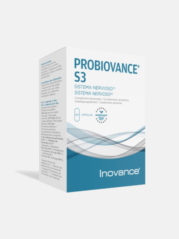 Inovance PROBIOVANCE S3 - 30 cápsulas - Ysonut