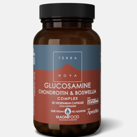 Glucosamine Chondroitin Boswellia Complex – 50 cápsulas – Terra Nova