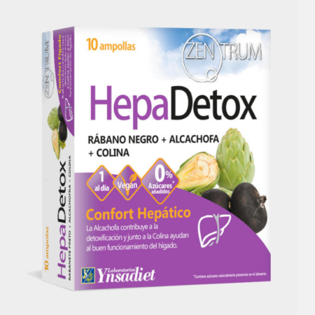 Hepa Detox – 10 ampollas – Zentrum