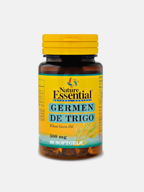 Germen de Trigo 500mg - 60 cápsulas - Nature Essential