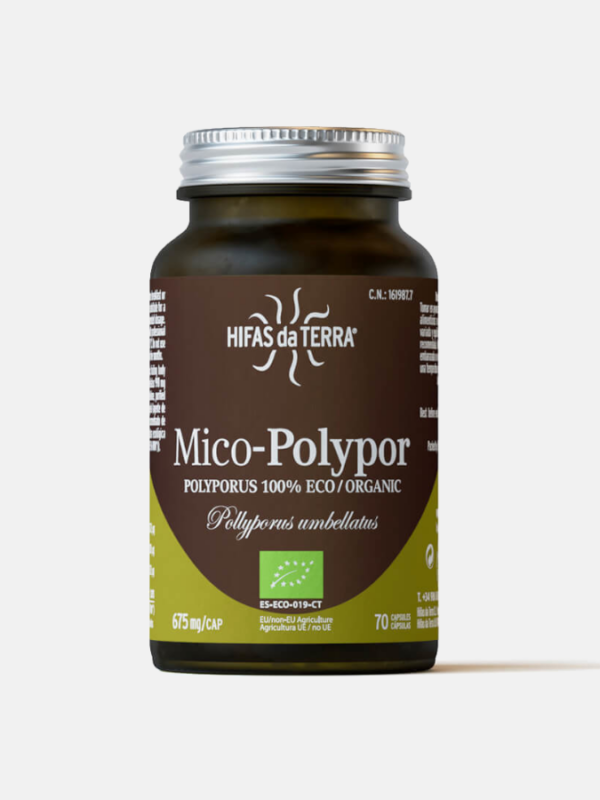 Mico Polypor - 70 cápsulas - Hifas da Terra