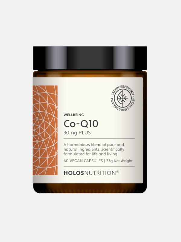 Co-Q10 30mg Plus - 60 cápsulas - HOLOS Nutrition