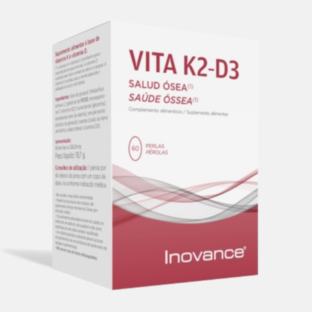 Inovance VITA K2 D3 – 60 cápsulas – Ysonut