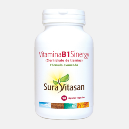 Vitamina B1 Sinergy – 90 cápsulas – Sura Vitasan