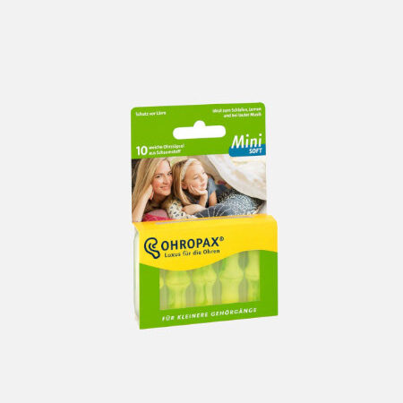 Ohropax Mini Tapones Blandos – 10 unidades – OHROPAX