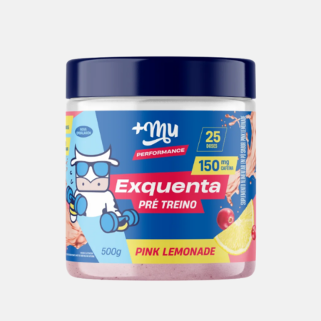 Muke Pre-Entrenamiento Exquenta Pink Lemonade – 500g – +Mu