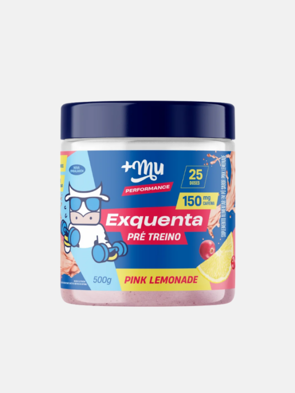 Muke Pre-Entrenamiento Exquenta Pink Lemonade - 500g - +Mu